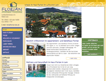 Tablet Screenshot of haus-florian-lam.de